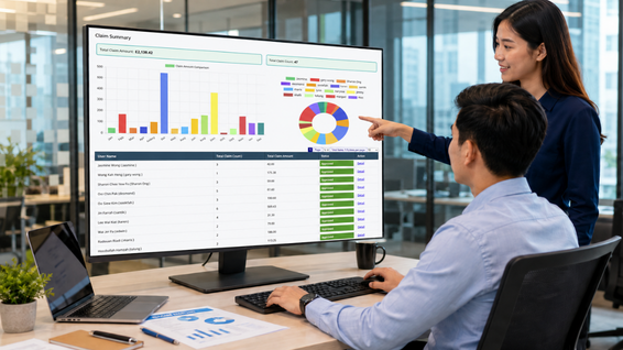 BMO e-Claim summary report