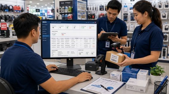 BMO inventory interbranch stock control