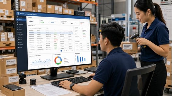 BMO inventory serial control